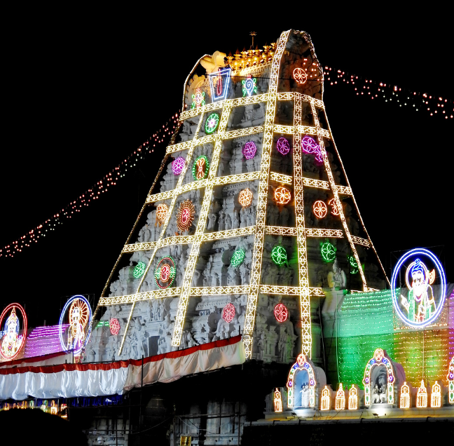 Tirupati Destination of Bandari Tours & Travels